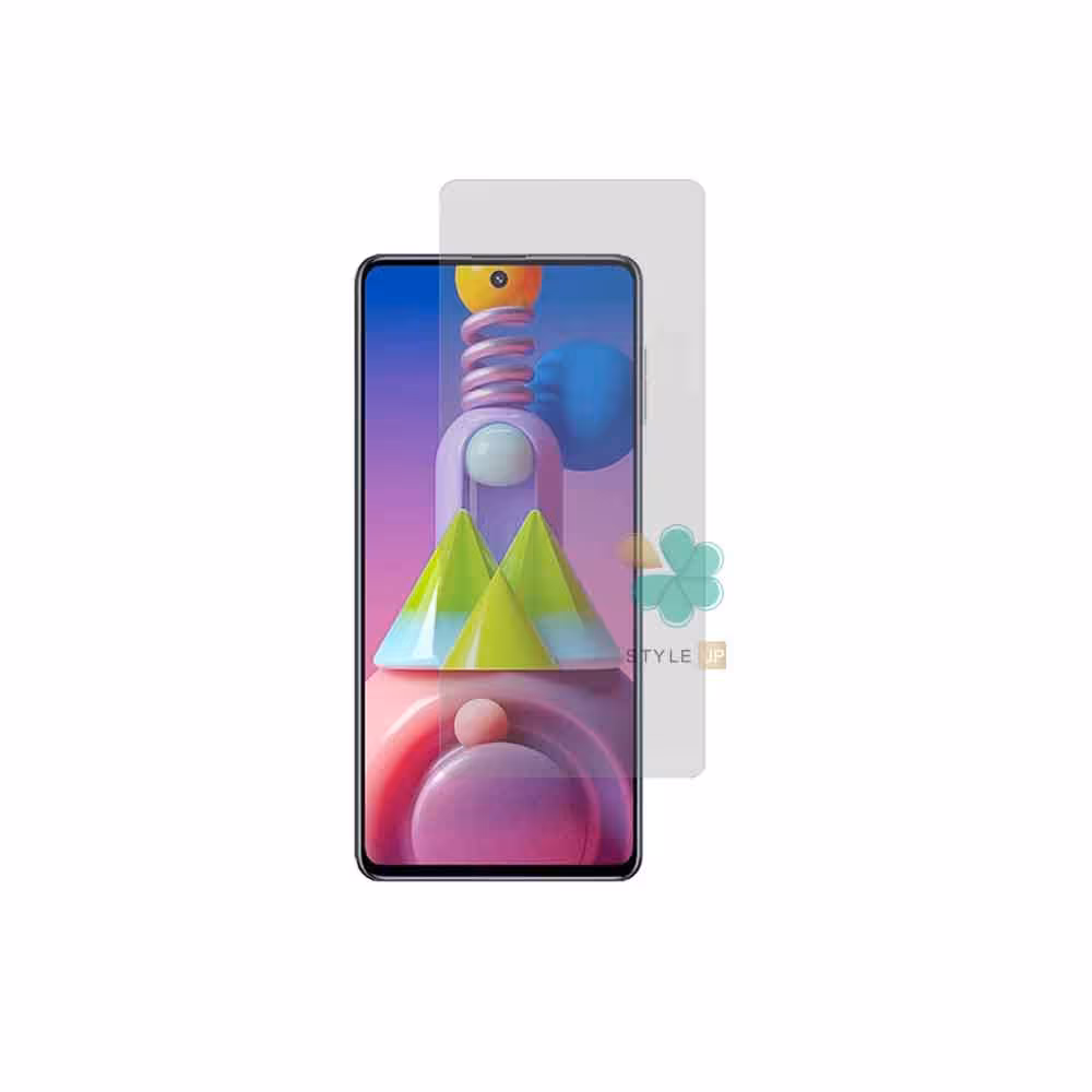 گلس بدون حاشیه سرامیکی گوشی سامسونگ Galaxy M51 مدل مات