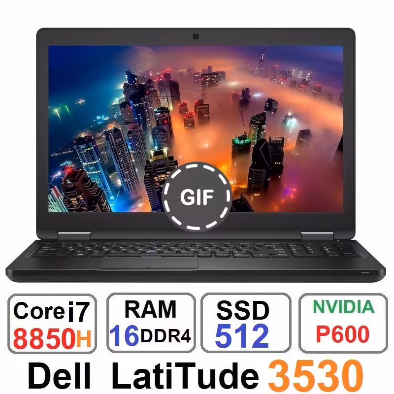 لپ تاپ Dell Latitude 3530 Core i7 8850H گرافیک 4GB