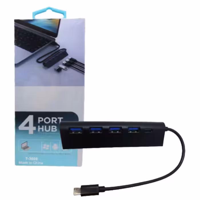 هاب 4 پورت Type-C USB3.0 مدل 3608