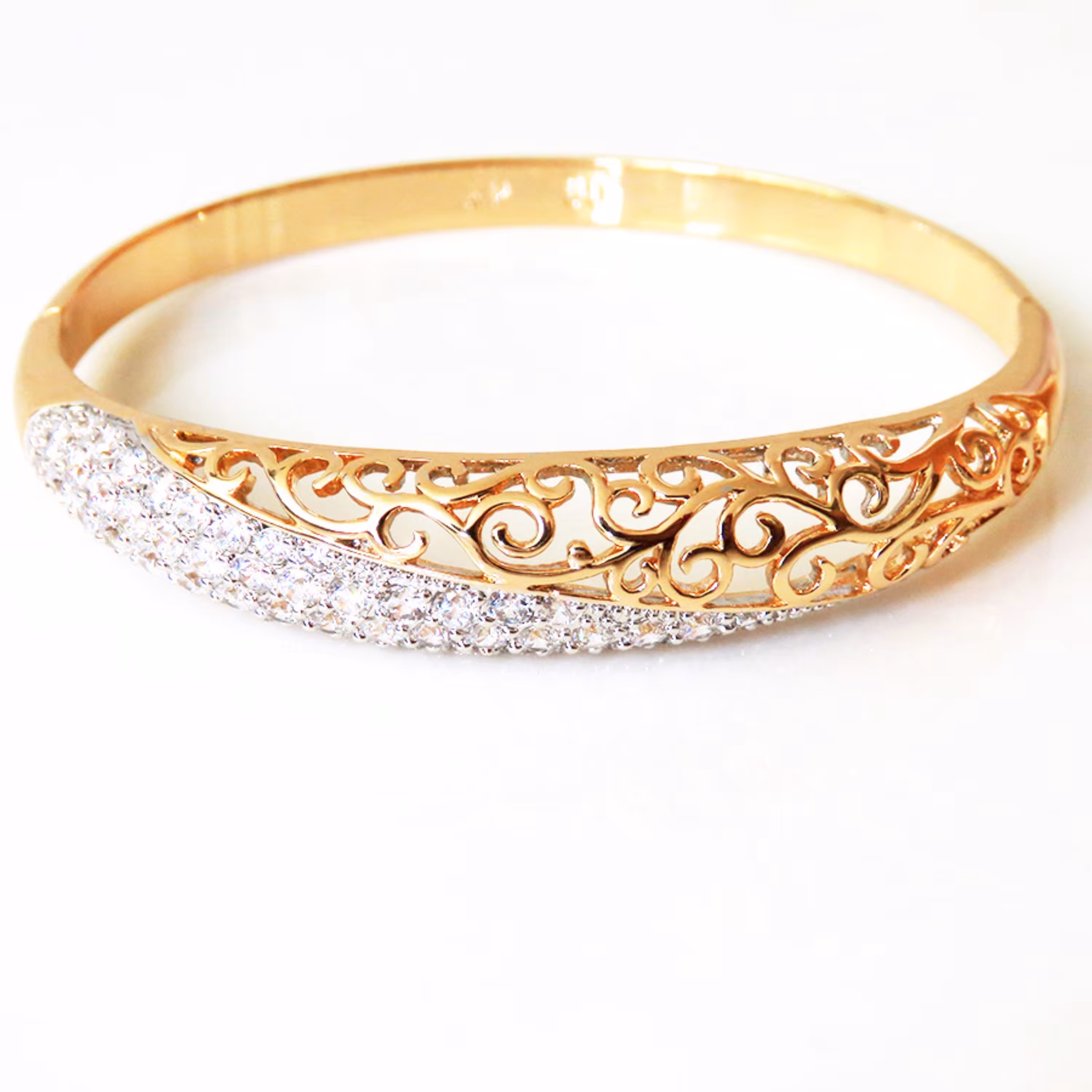 دستبند ژوپینگ با روکش رادیوم رنگ ثابت کد BR11009