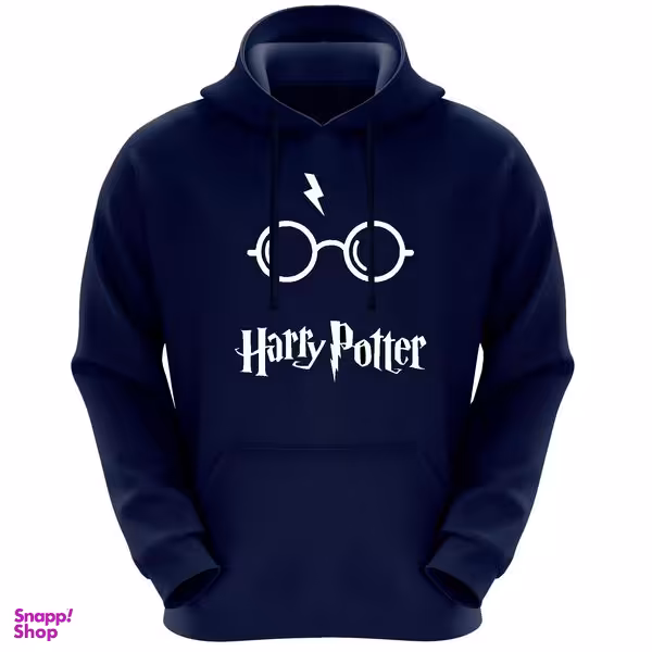 هودی دخترانه مدل هری پاتر W25 رنگ سرمه ای