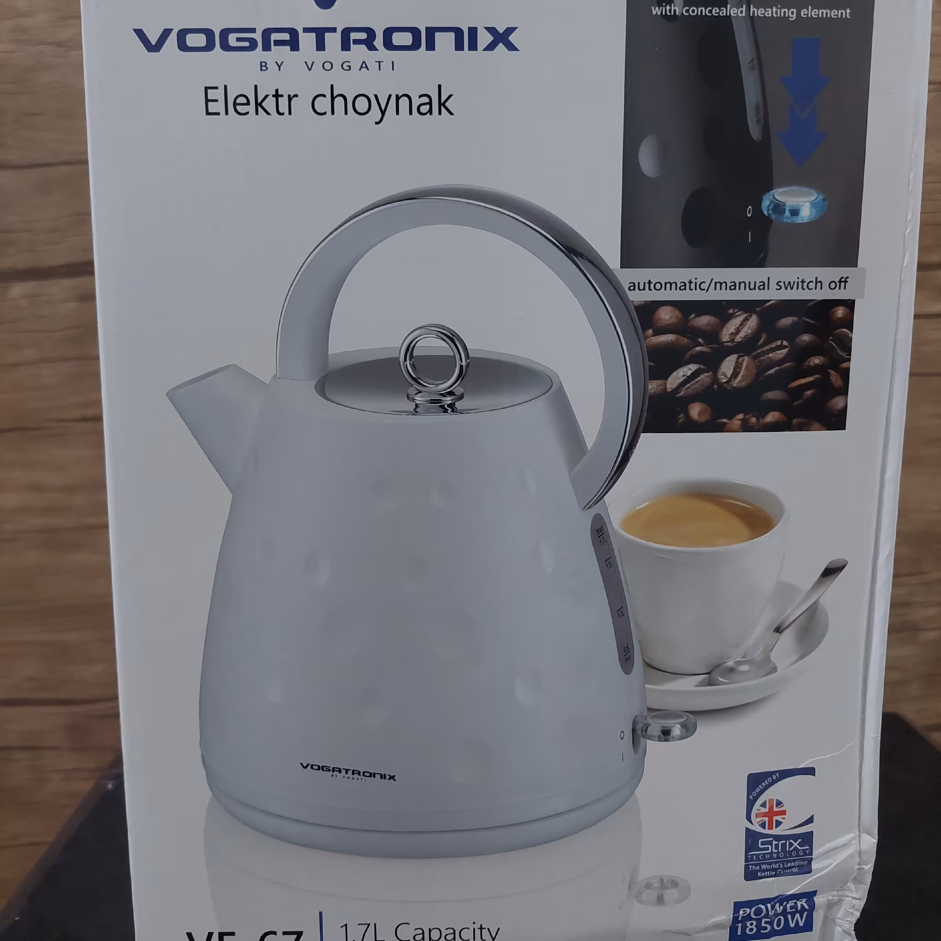 کتری برقی وگاترونیکس  توپی VE-67