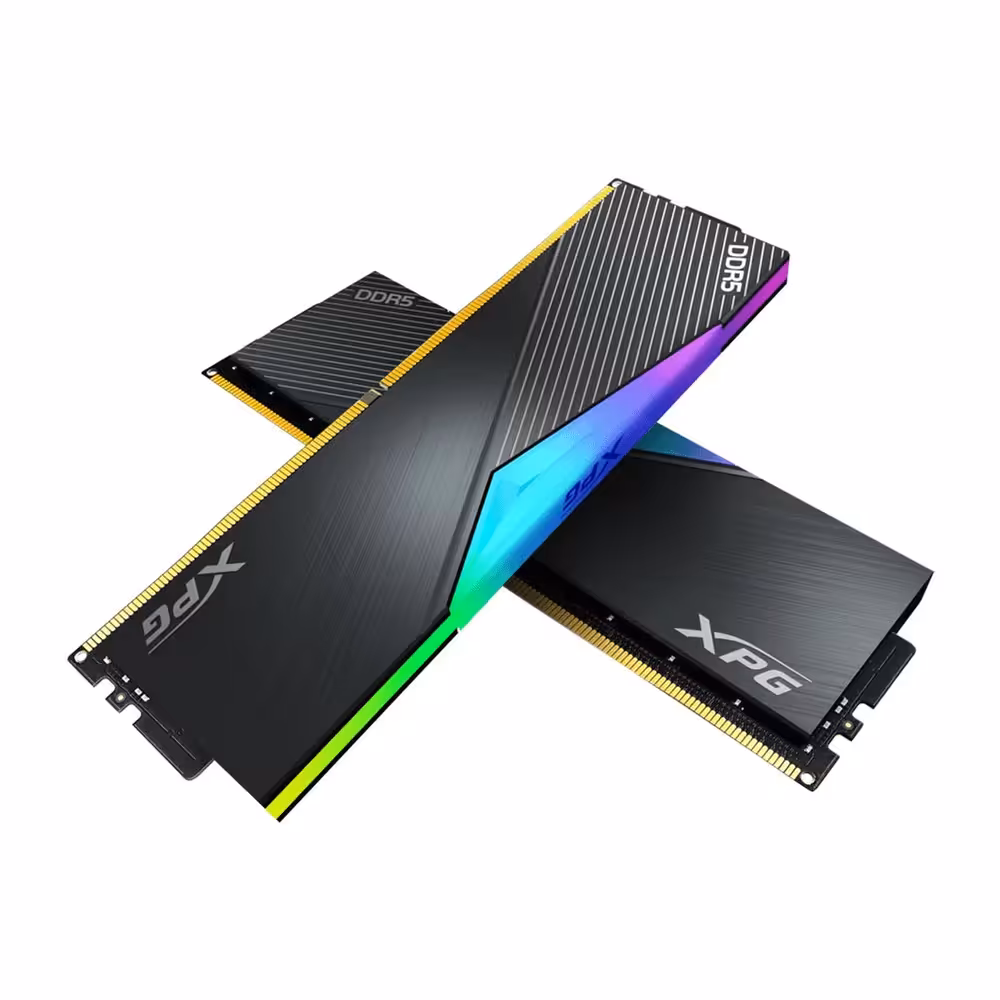 قیمت و خرید رم 32 گیگ DDR5 5200 ای دیتا مدل XPG LANCER RGB BLACK
