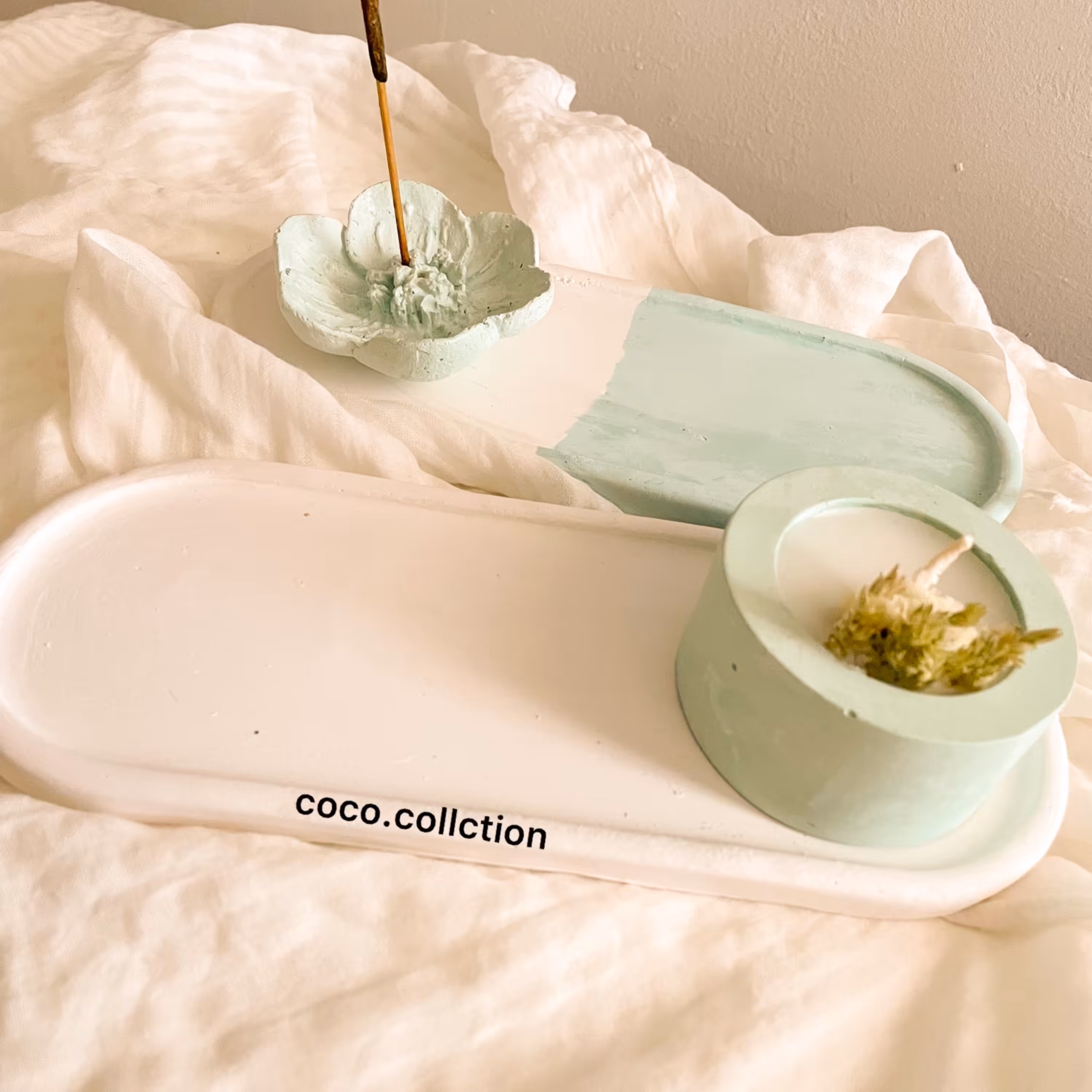 سینی و شمع و جاعودی اقتصادی با قیمت مناسب