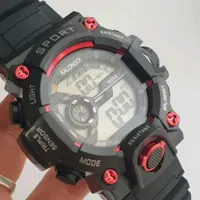 ساعت پسرانه با حاشیه قرمز Digital watch