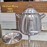 کتری تک 5 لیتر کف ساده همراه با شبکه کتری بدون قوری 