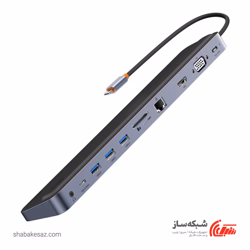 قیمت و خرید هاب Type C باسئوس Baseus EliteJoy11 - شبکه ساز