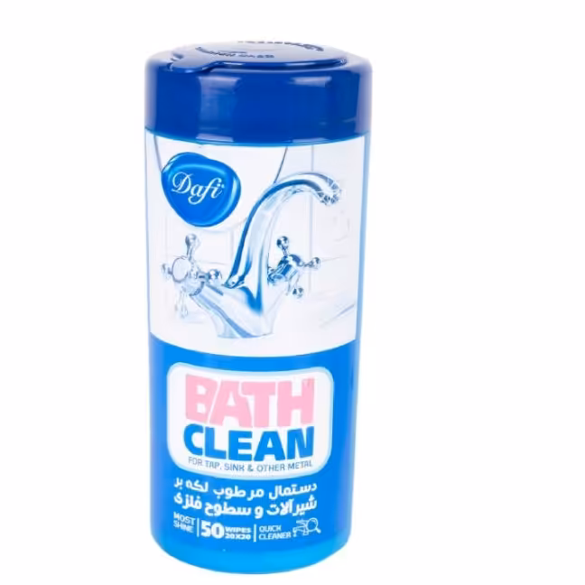 دستمال مرطوب لکه برشیر آلات وسطوح فلزی بسته 50 عددی

