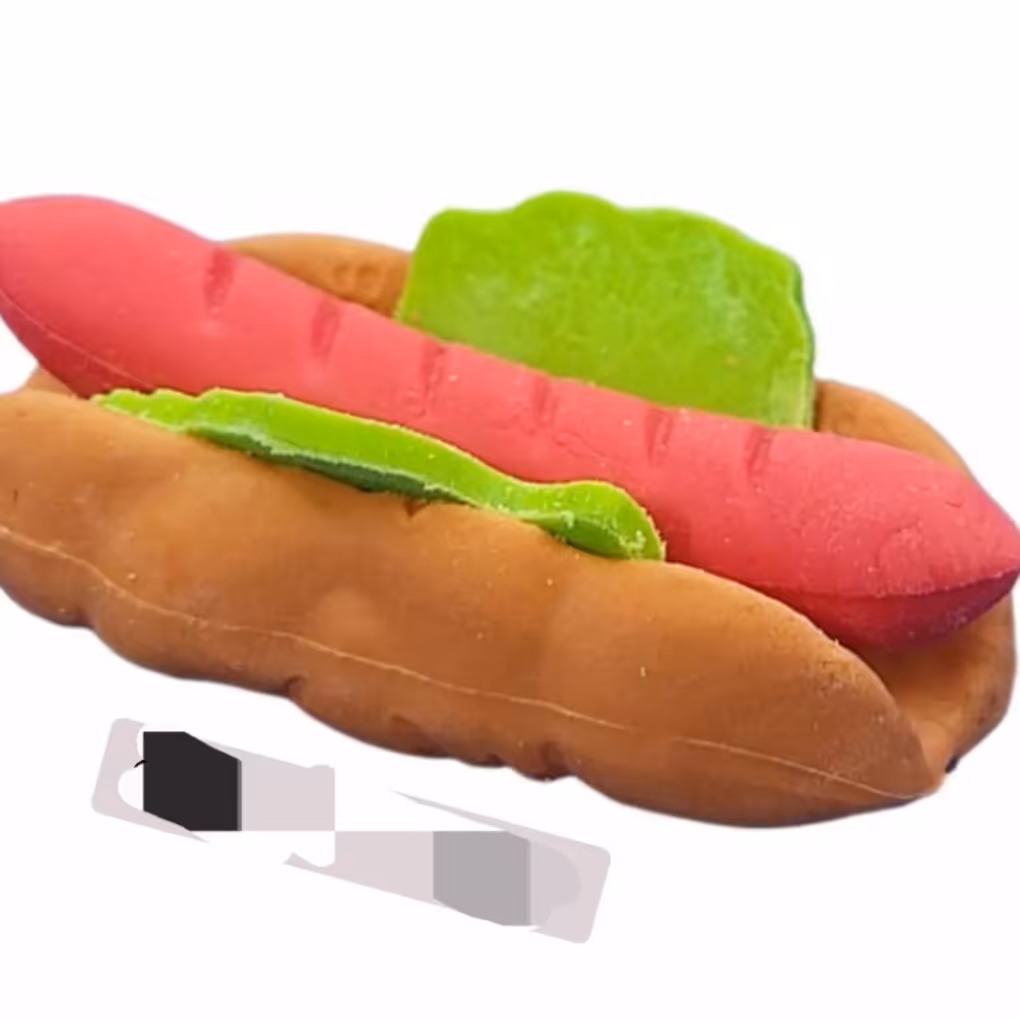 پاک کن طرح هات داگ