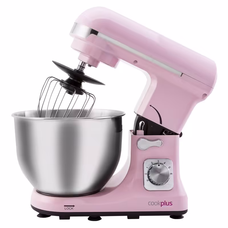 همزن کاسه ای کوکپلاس ترکیه رنگ صورتی  