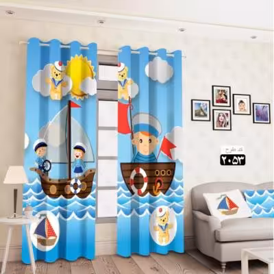 پرده تصویری طرح ملوان جوان