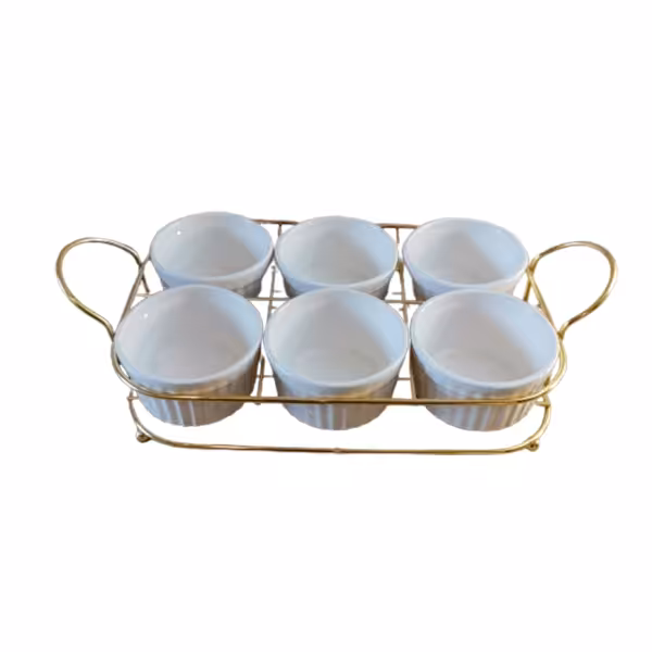 اردور خوری مدل 6 پیاله استند فلزی کد 16