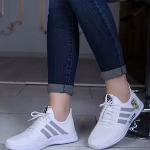 کفش ورزشی زنانه کتانی