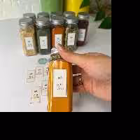 شیشه ادویه مکارتی سایز 4 (12سانتی)