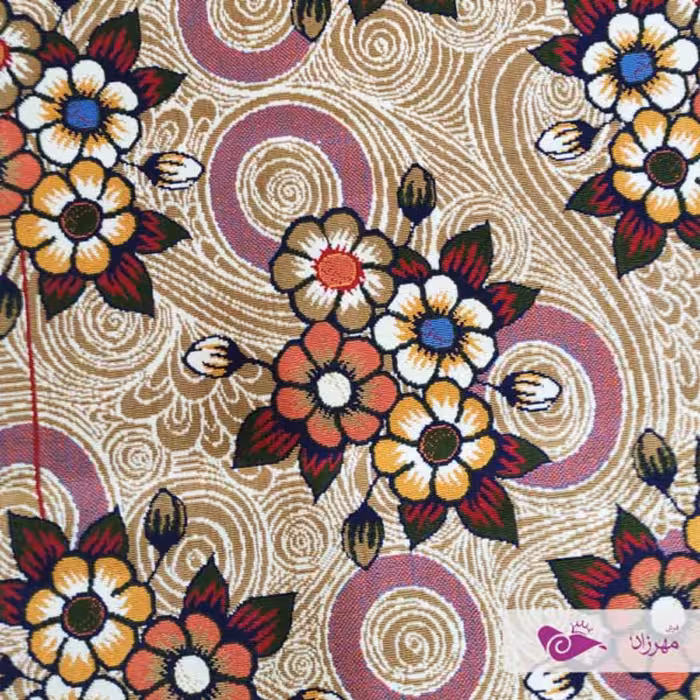 گلیم ماشینی 6 متری طرح گلفام با سایزبندی متنوع