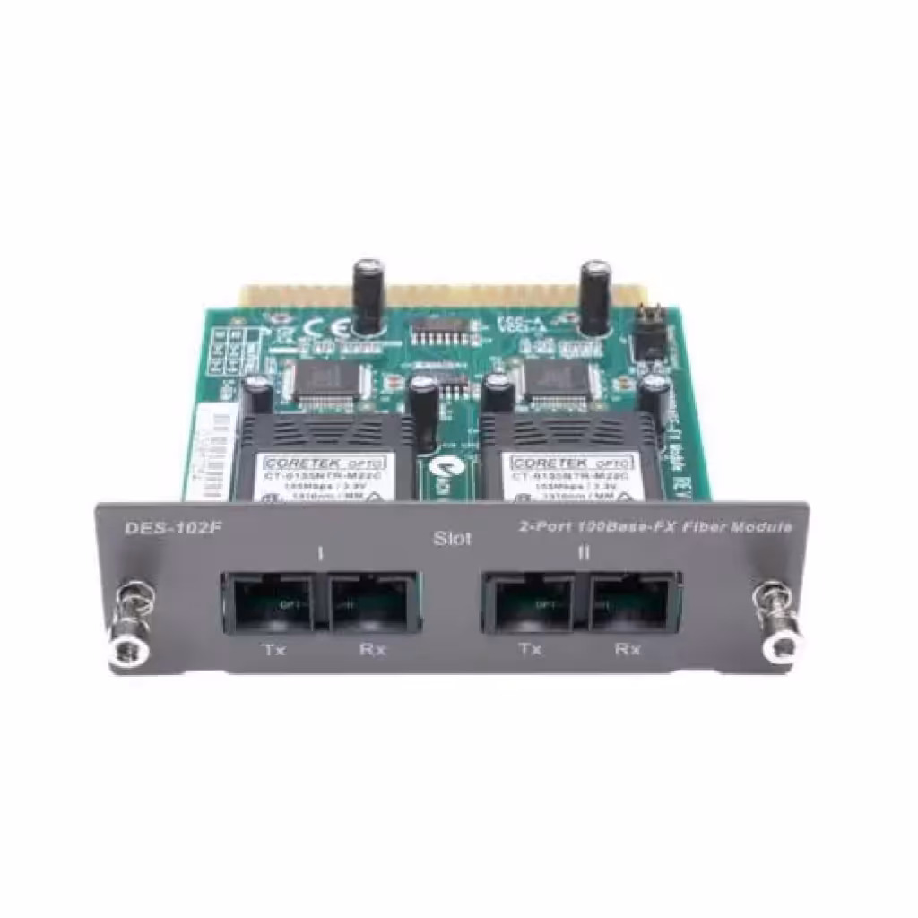 مبدل فیبر نوری دی لینک DES-102F - قیمت و خرید | فروشگاه نت ران