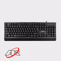 کیبورد سیم دار بیاند مدل Keyboard BK6200