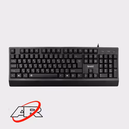کیبورد سیم دار بیاند مدل Keyboard BK6200