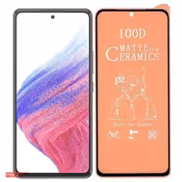 محافظ صفحه نمایش سرامیکی مات 100D مناسب برای سامسونگ Galaxy A52/A52S/A53