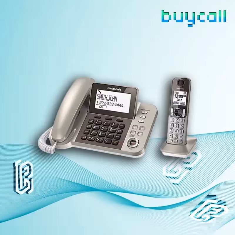 گوشی تلفن بی سیم پاناسونیک مدل KX-TGF350 گارانتی12 ماهه پویان