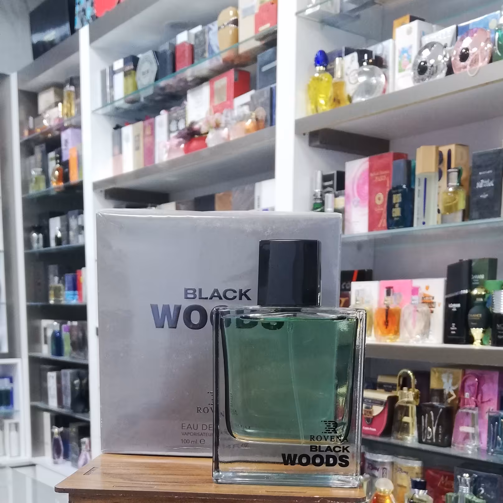 عطر وود مردانه روونا black mood rovena 100ml