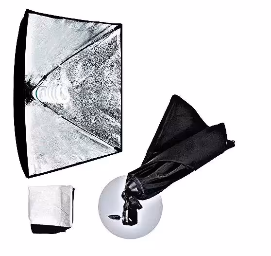 سافت باکس به همراه لامپ SoftBox 50X70