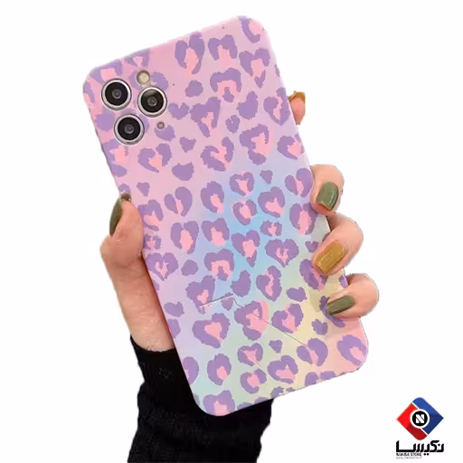 کیس سیلیکونی طرح دار به همراه استند