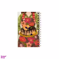 دفترچه یادداشت بامبیلیپ 60 برگ مدل to do list طرح کیک پرتقالی کد 0335046