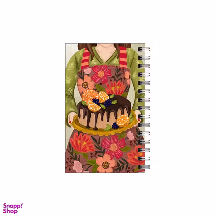 دفترچه یادداشت بامبیلیپ 60 برگ مدل to do list طرح کیک پرتقالی کد 0335046