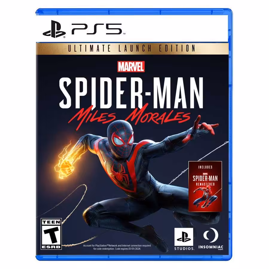 بازی کنسول سونی Marvel’s Spider Man Miles Morales Ultimate Edition مخصوص PlayStation 5