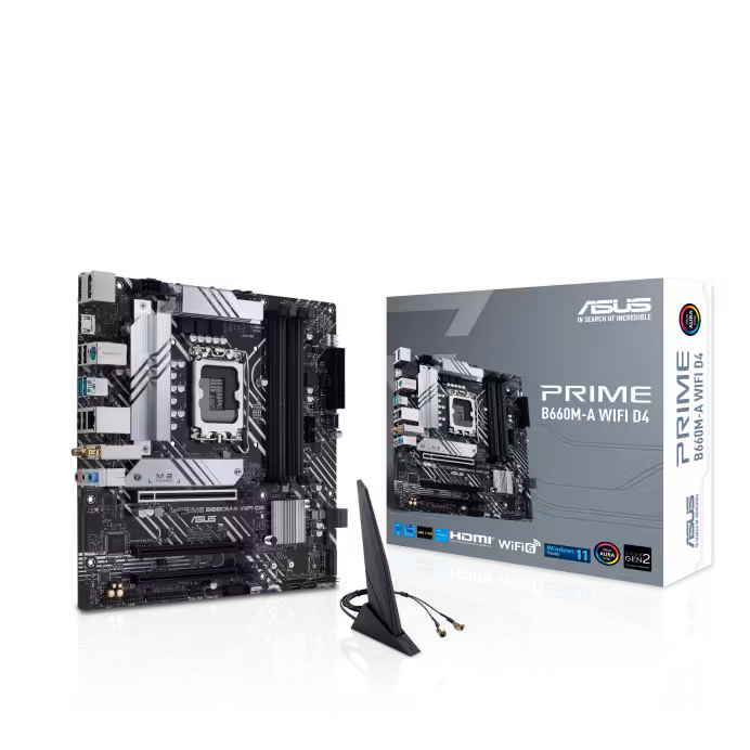 مادربرد ایسوس MOTHERBOARD ASUS PRIME B660M-A WIFI D4