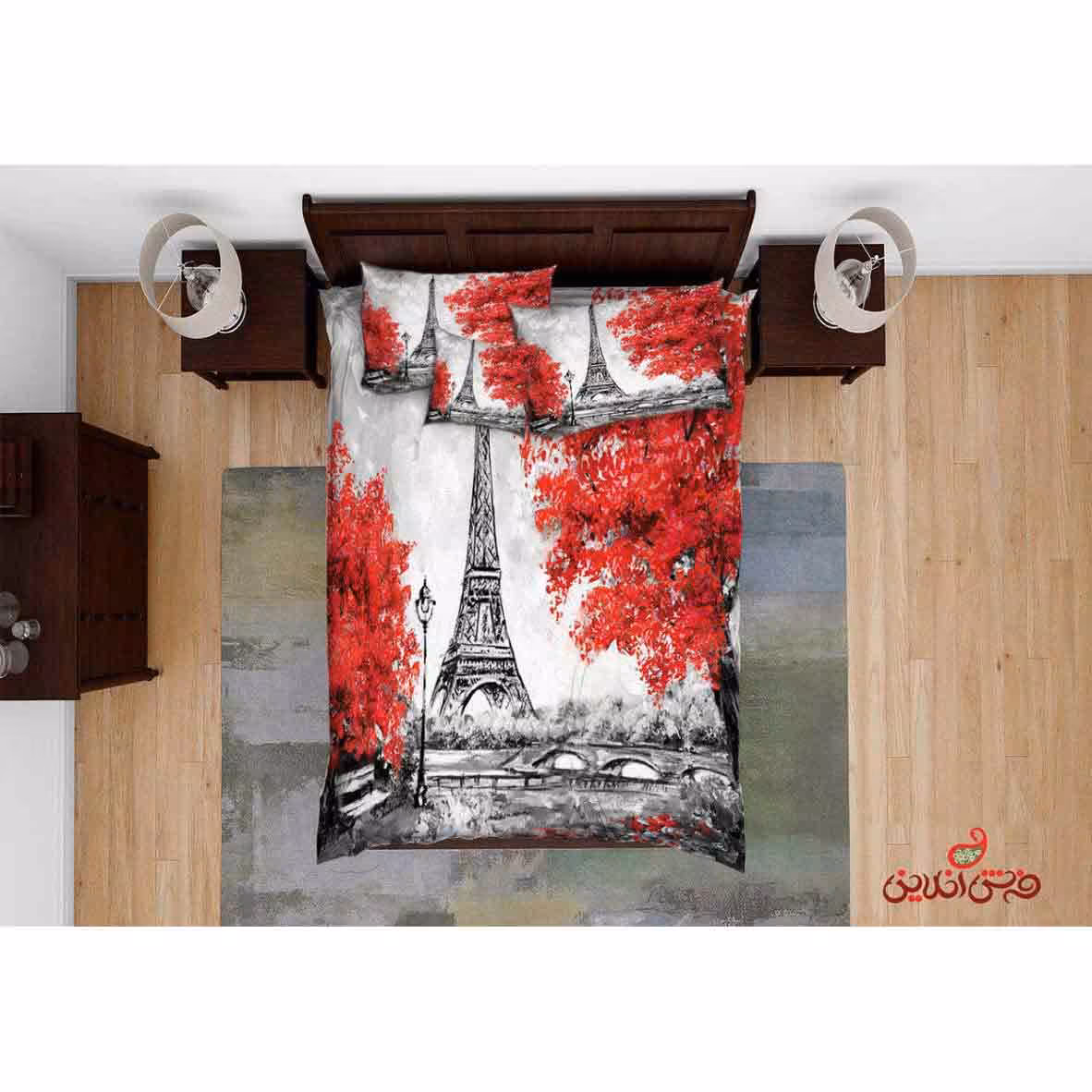 روتختی سه بعدی طرح ایفل کد 2696