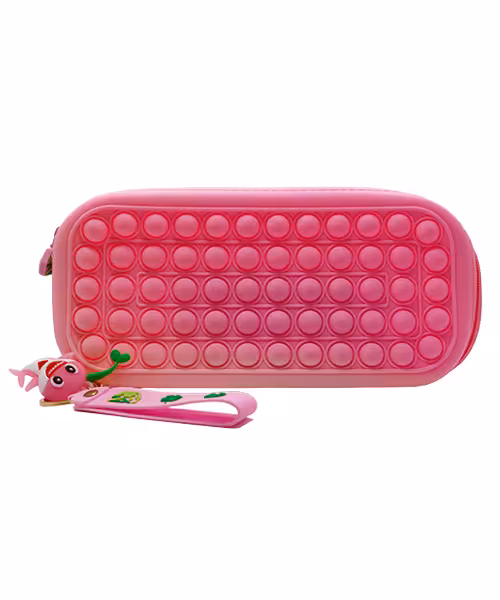 جامدادی سیلیکونی پاپیتی تک زیپ تبلتی