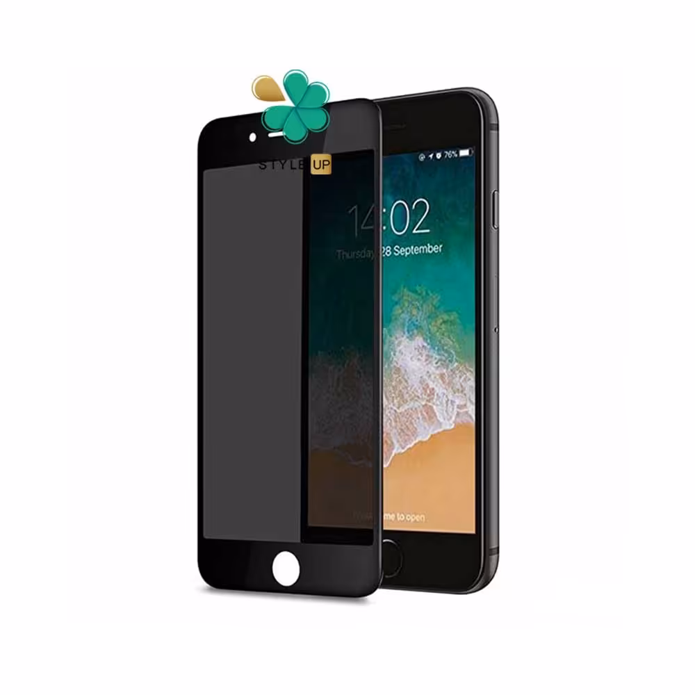 محافظ صفحه شیشه ای بوف 5D Privacy گوشی اپل iPhone 7 Plus / 8 Plus