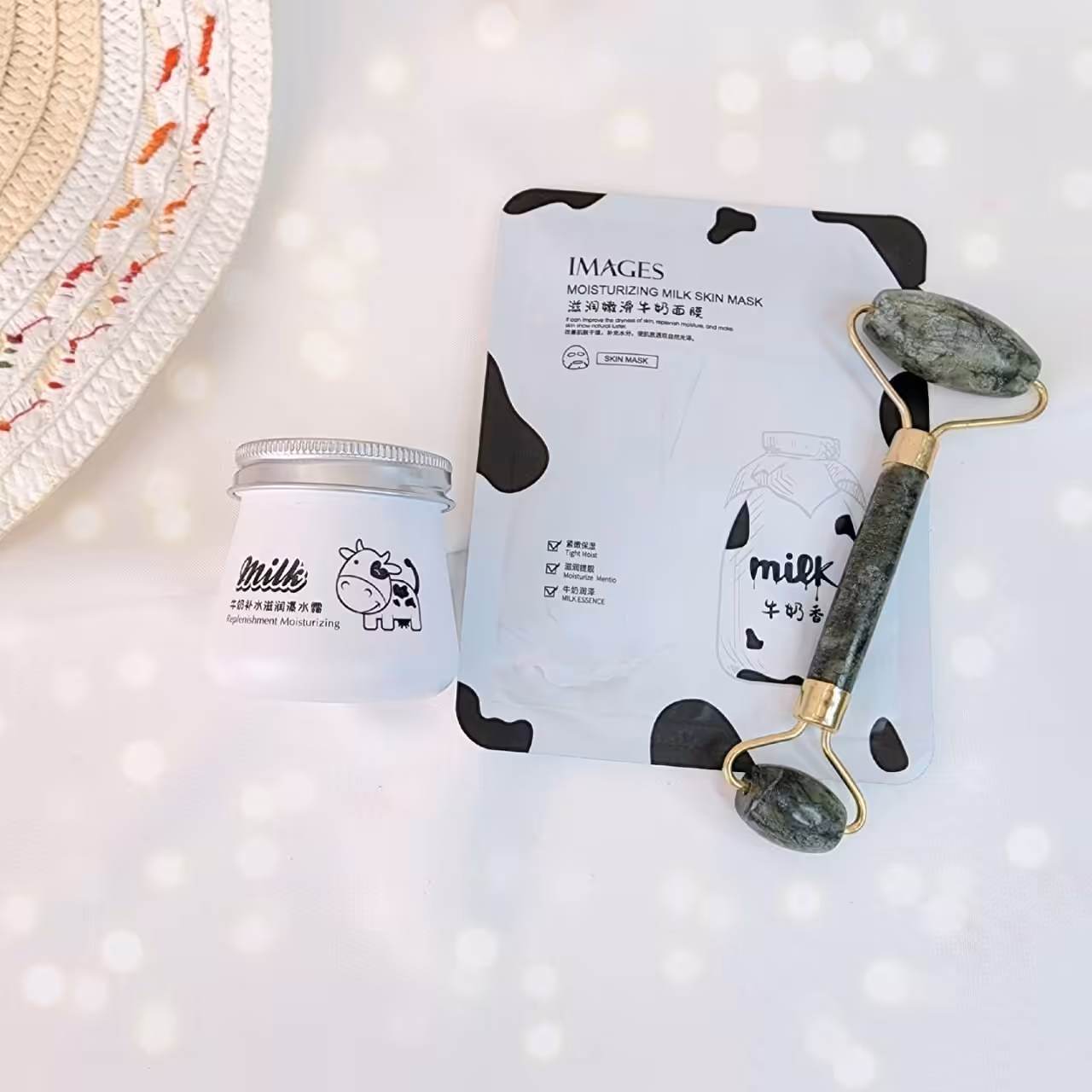 پک مرطوب کننده و آبرسان شیرگاو