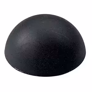 ضربه گیر چسبی درب هتیچ بسته 2عددی مدل 0062800 سایز 22 میلیمتر مشکی