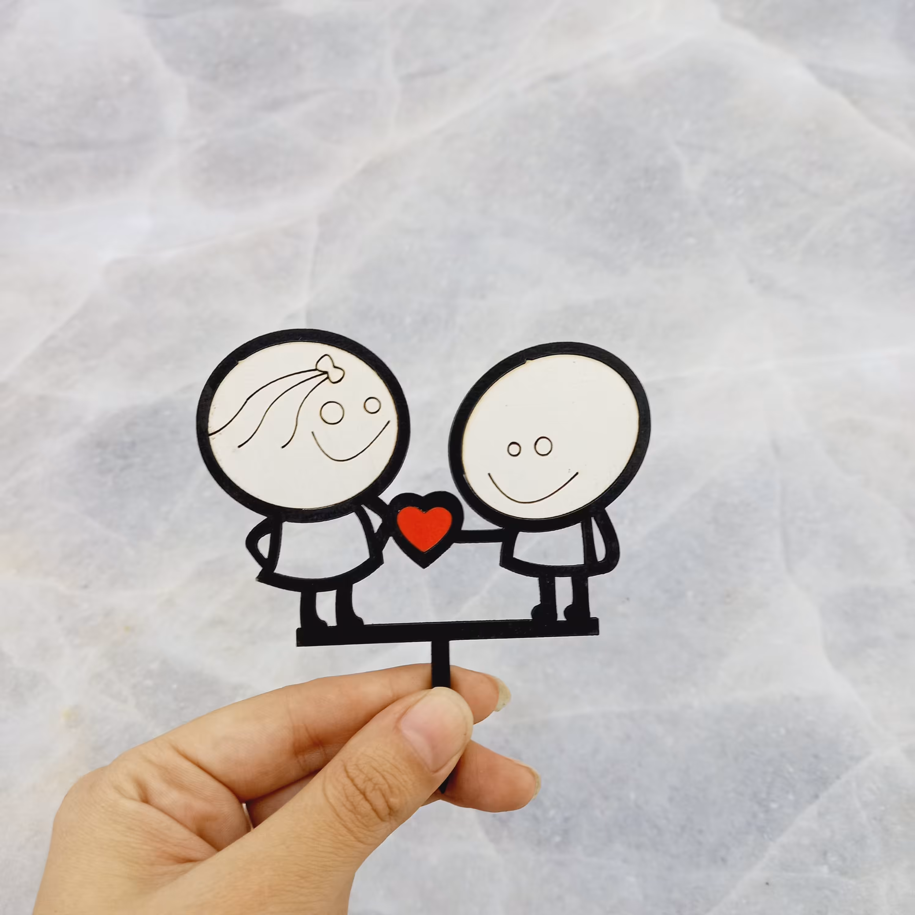 تاپر چوبی گرافیکی کد4