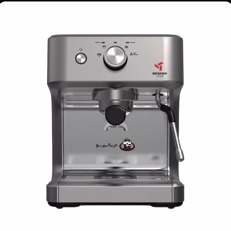 دستگاه اسپرسوساز مباشی مدل 2045 نیمه صنعتی فشار بار 1450 وات سایز 58