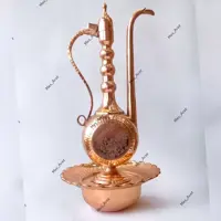 آفتابه لگن مسی تخت  نانو( آفتابه و لگن مسی  عمل جلال زنجان )