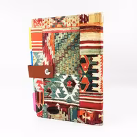 دفتر کلاسوری آونگ 26 سوراخه 100 برگ گیره فلزی سایز A4  جنس جلد پارچه ای