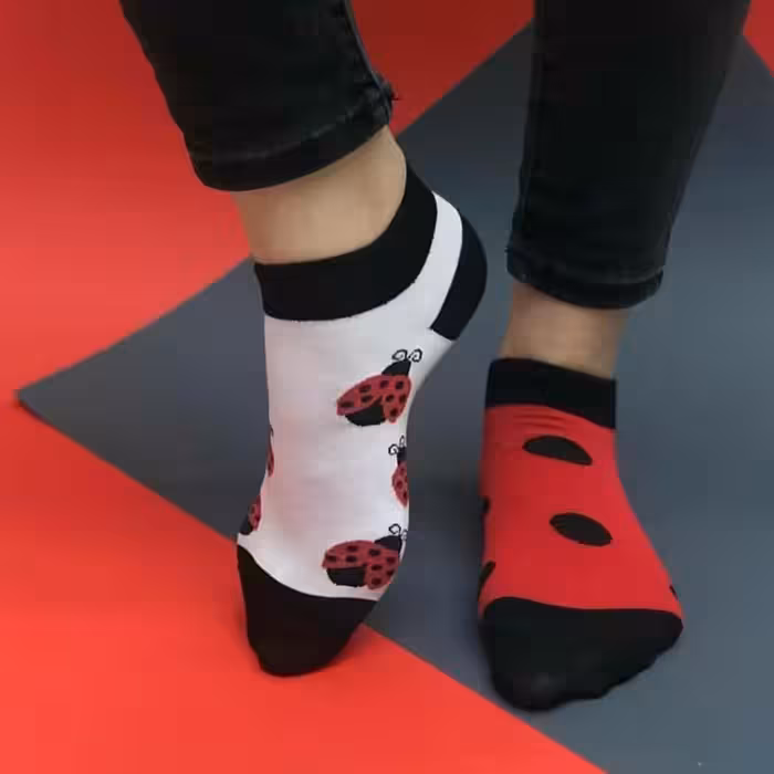 جوراب تابه تا کفشدوزک