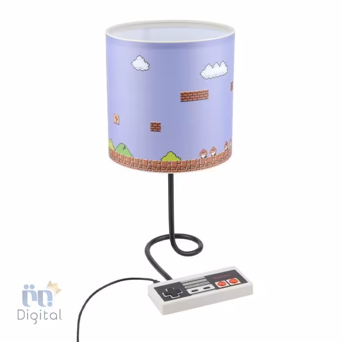 آباژور مخصوص نینتندو مدل Super Mario Printed