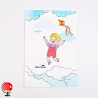 دفتر مشق 40 برگ طرح بادبادک سرو