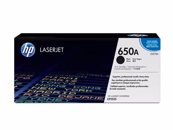 کارتریج تونر مشکی اچ پی 650A