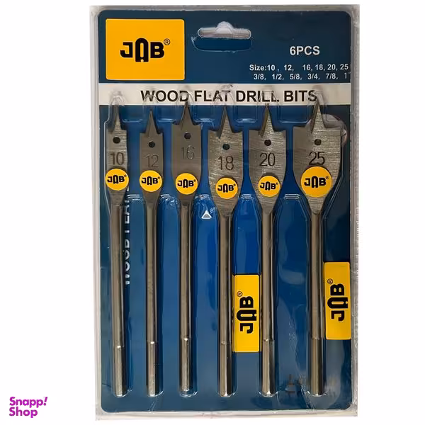 مته برگی جاب مدل JB-70345 مجموعه 6 عددی