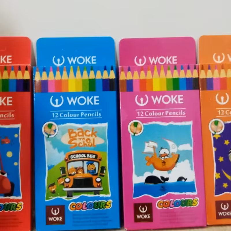 مداد رنگی ووک 12تایی