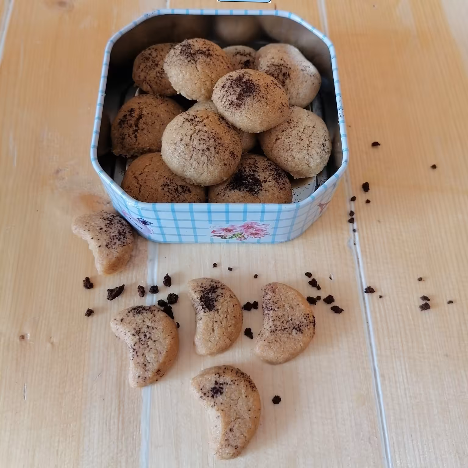 شیرینی خشک نسکافه ای خانگی250گرمی