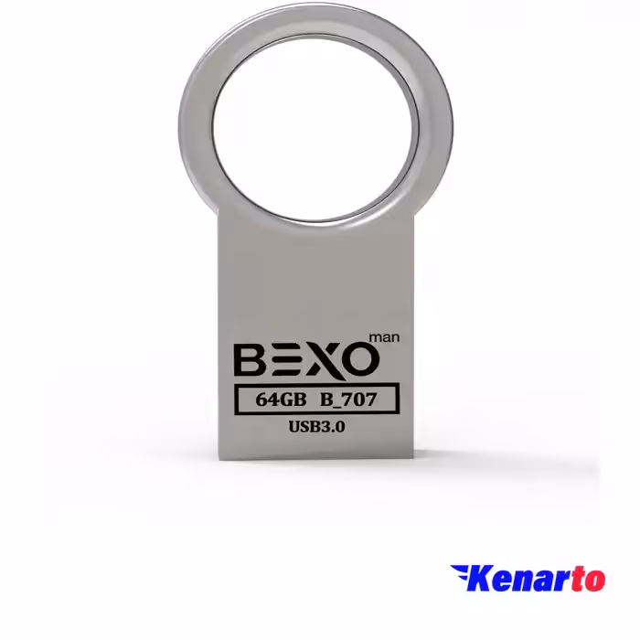 فلش مموری بکسو مدل B-707 USB3.0 ظرفیت 64 گیگابایت