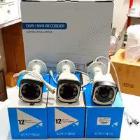 پکیج کامل دوربین مداربسته 3 دوربین 2MP رنگی