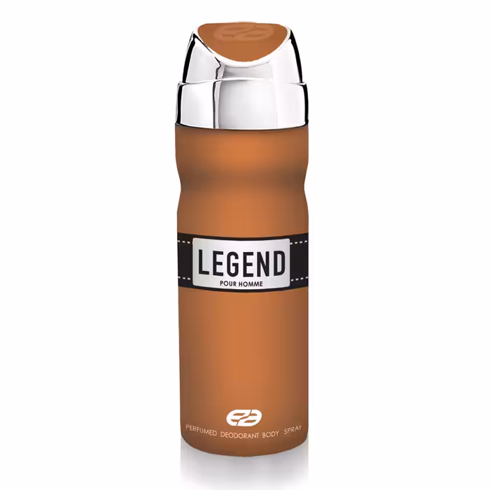 اسپری بدن مردانه لجند قهوه‌ای عماد آرا حجم 200 میلی لیتر 